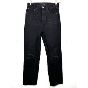 Aritzia Denim Forum Joni High Rise Jeans Grunge Preppy Classic Rigid Modern 24